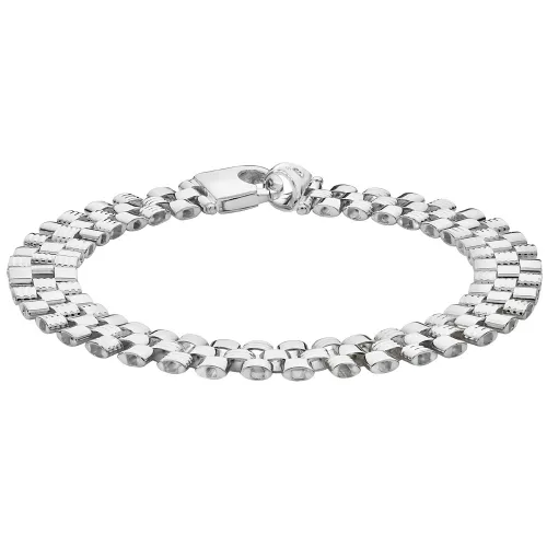 Silver Ladies' Link Bracelet 13.02g